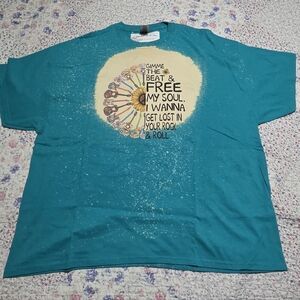 NWT Drift Away Song Lyrics T-shirt